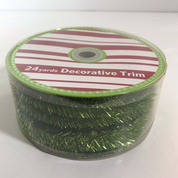 Wired Decorative Trim 0.5" x 24 Yds Christmas Trim - Picture 2 of 5